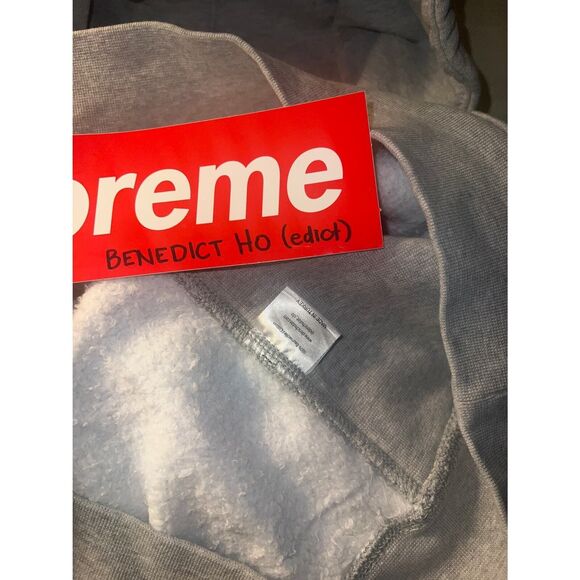 Derschutze Time Traveler Pixel Knit Gray - Embroidered - Size Small - Picture 4 of 5